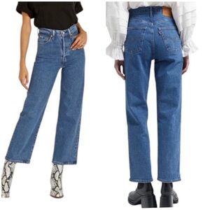 Levi's Premium Ribcage Straight Ankle Women's Denim Jeans Size 31